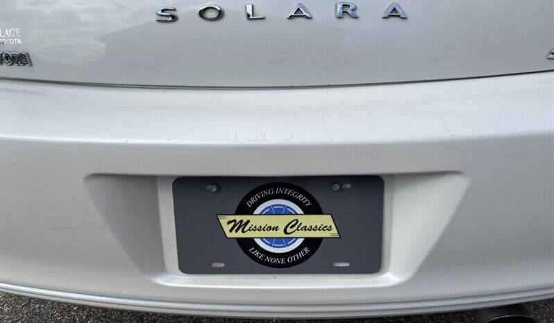 2007 Toyota Camry Solara SE full